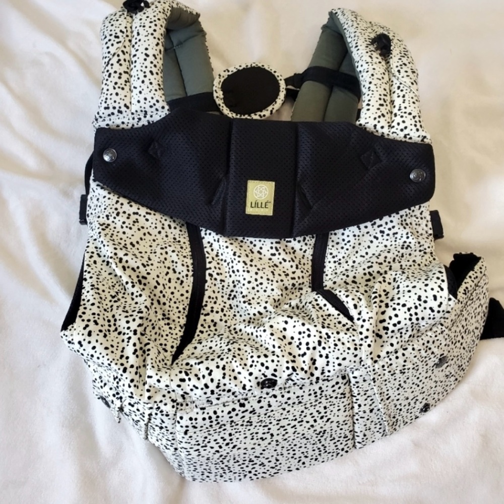 Lille Black and White Kids Carrier